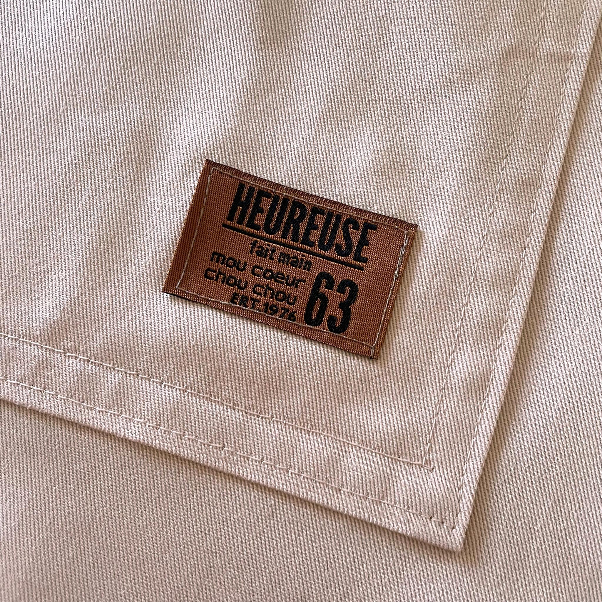 コピー:1人で着れるキッズエプロン 子どもエプロン 三角巾セット 100 110 120 130 スモーク ピンク | 4枚目